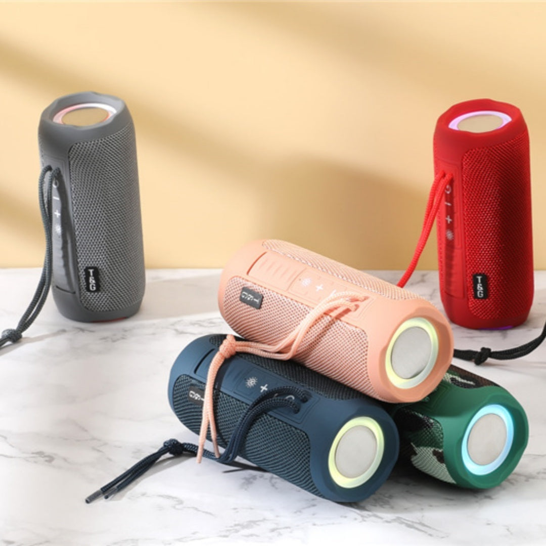 Waterproof LED speaker